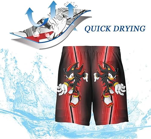 Miniatura 3 de Gimm Camiseta de anime para niños y niñas, adecuada para niños, pantalones cortos de manga corta de dibujos animados, conjunto de 2 piezas