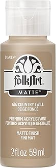 FolkArt Acrylic Paint in (2 Ounce), 602 Country Twill