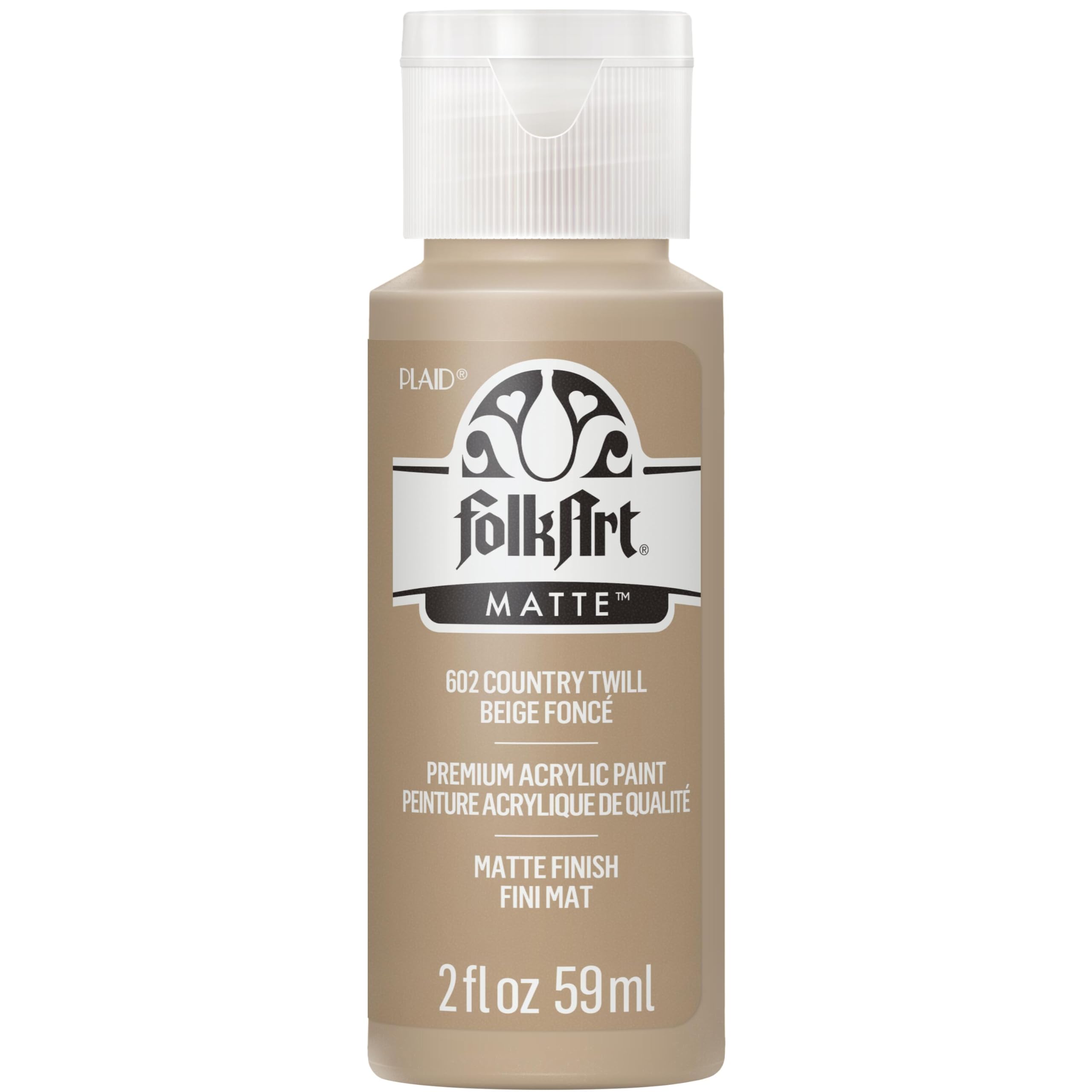 FolkArt Acrylic Paint in (2 Ounce), 602 Country Twill
