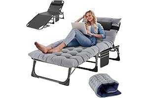 Recline in Comfort: Slsy Outdoor Reading Lounge Chairs for Adults