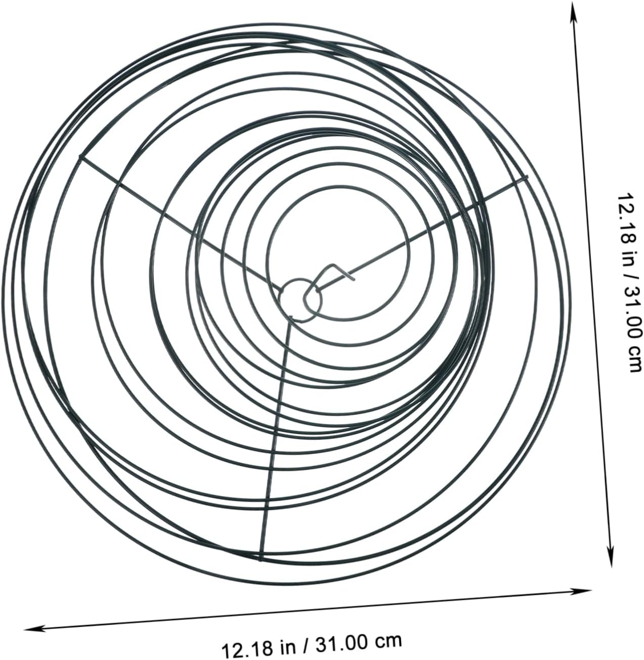 2pcs Spiral Plant Support Cage for Tomatoes Plant Display Rack for Climbing Vegetables and Flowers Sturdy Garden Support for Peas and Vines