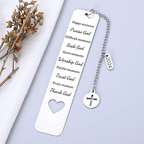 Miniatura 2 de Marcadores de versículos bíblicos, regalos inspiradores para mujeres y hombres 2023, regalos de escritura religiosa cristiana para amigos, bautismo,