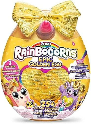 Rainbocorns United Pacific Designs 9244: Zuru Big Surprise Epic Golden Egg- Serie 3