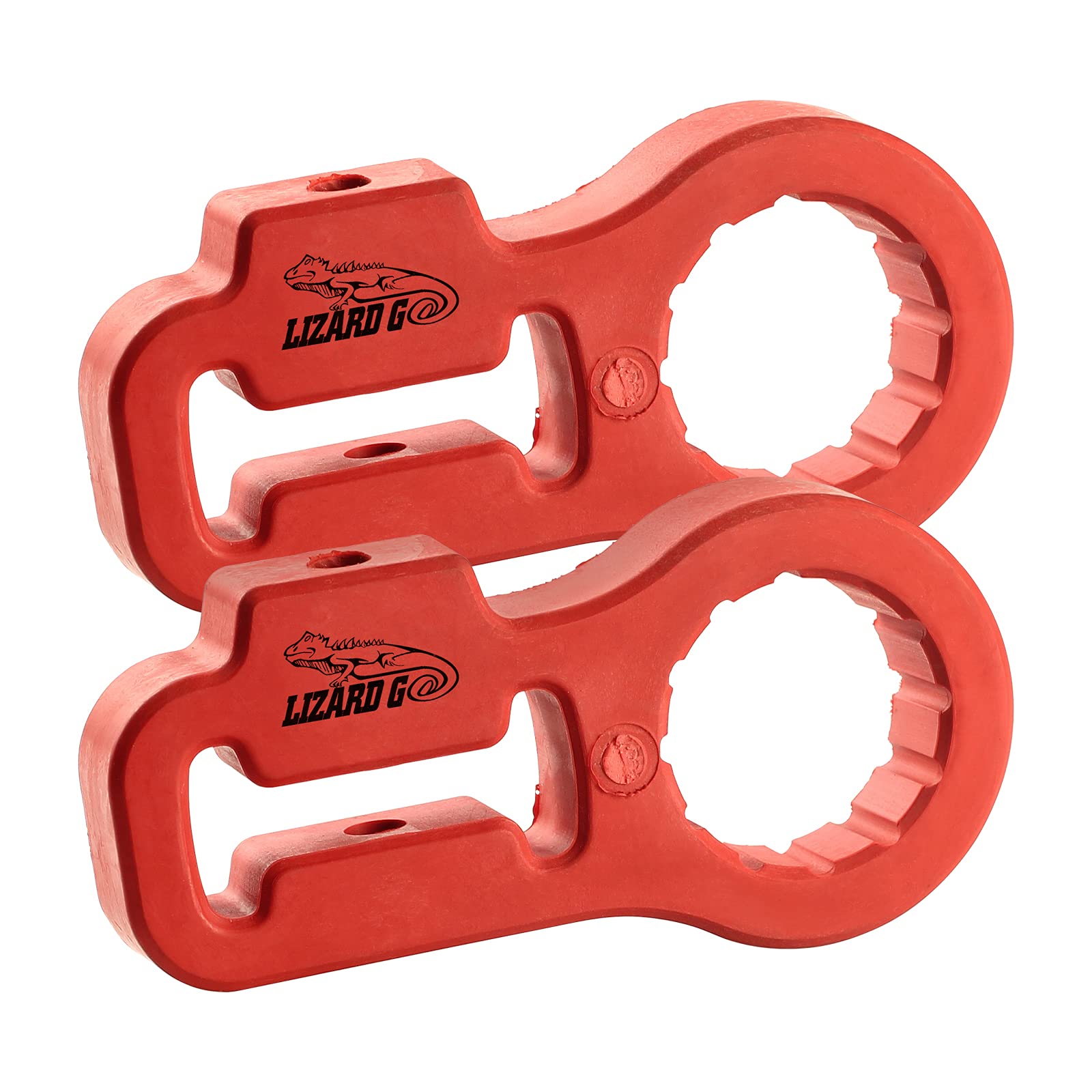 Jack Red Handle Keeper, Lift Jack Handle Isolator (2Pack) (Red)