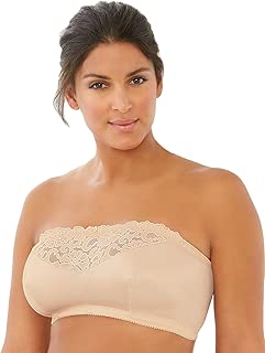 Glamorise Women's Complete Comfort Wirefree Strapless Bra #1800