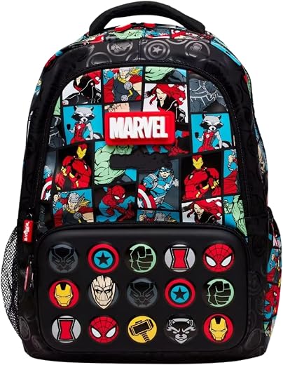 FUBIX School Backpack for Kids, Adjustable Padded Straps, SMIGGLE Bags for Stylish Durable Backpack Shoulder School Bags f...
