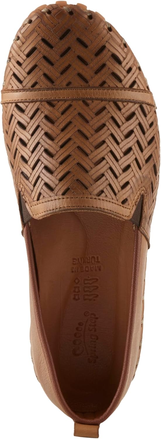 Spring Step Kapri Women's Leather Loafers with Arch Support & Removable Insole