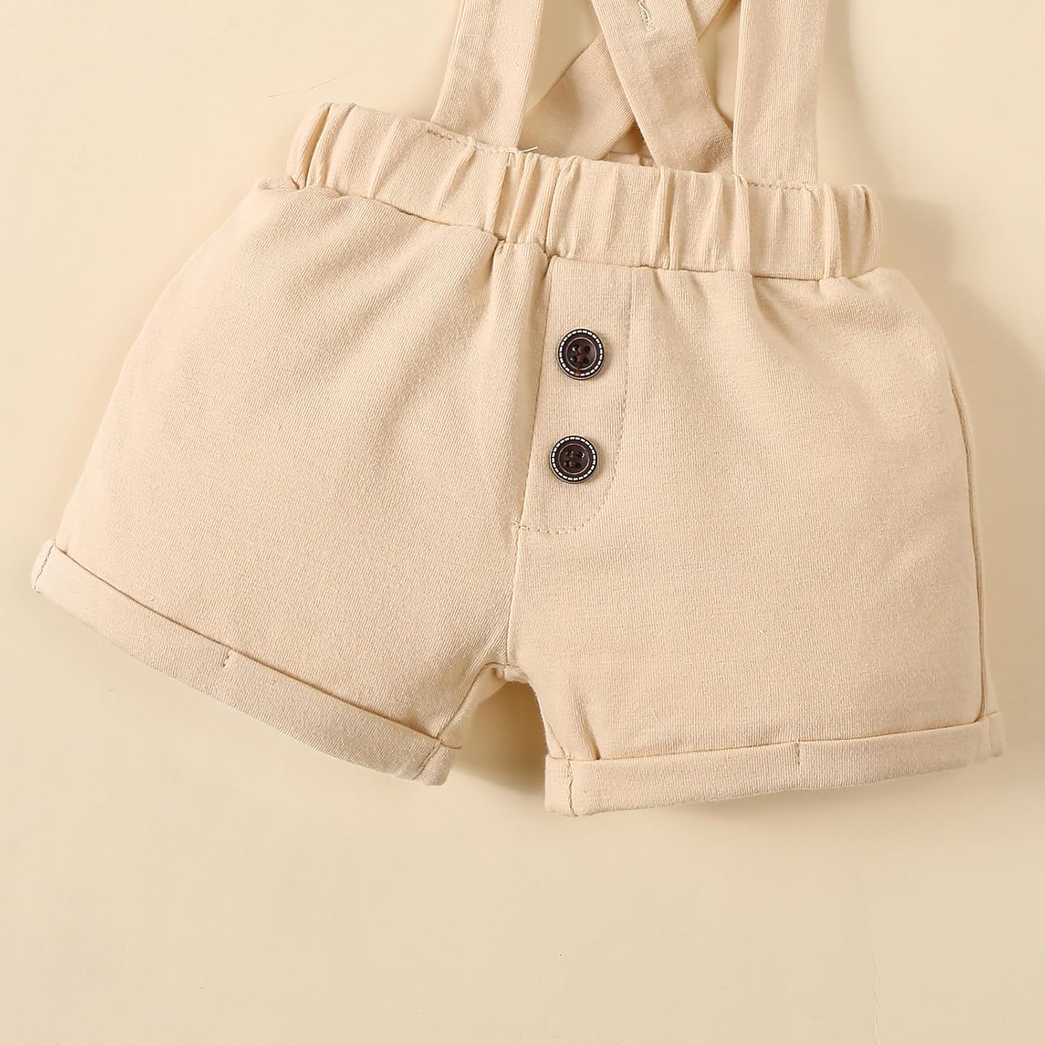 VINUOKER Baby Boy Outfits Baby Boy Summer Clothes Infant Boy Suspender Outfit Sets - Image 6