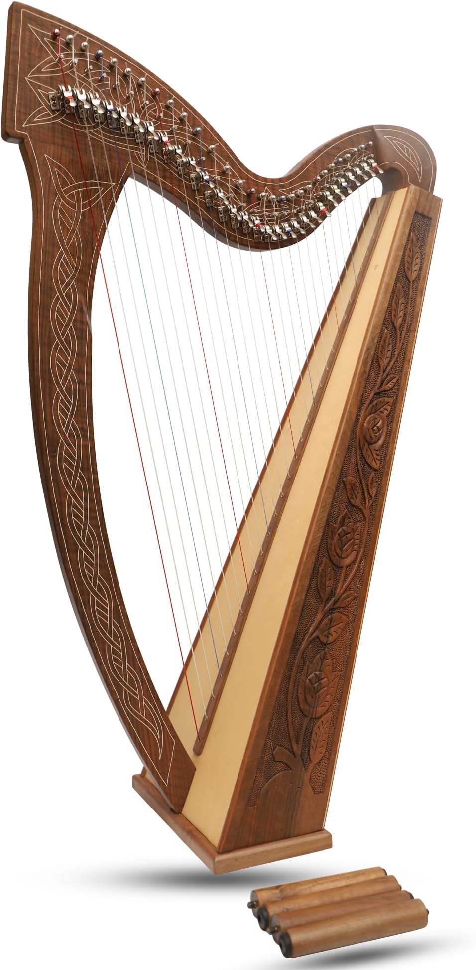 29 String Boru Harp with Levers