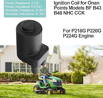 Amazon.com: 166-0772 Ignition Coil for Onan 166-0820 166-0804 541