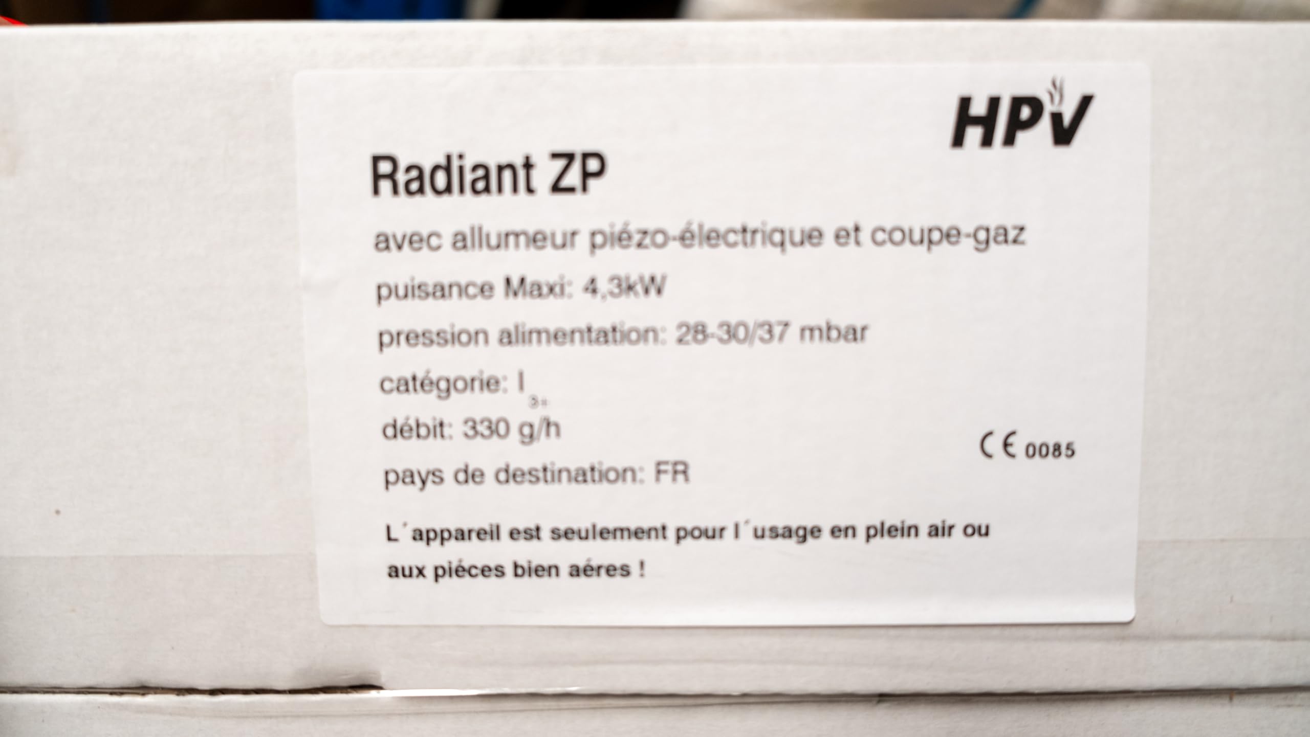 PROWELTEK - Chauffage Radiant Gaz 4,5 KW Professionnel | Kit Complet : Détendeur Réglable Propane/Butane & Tuyau | Sécurité Thermocouple & Allumage Piézo | Idéal Chantier, Garage, Terrasse
