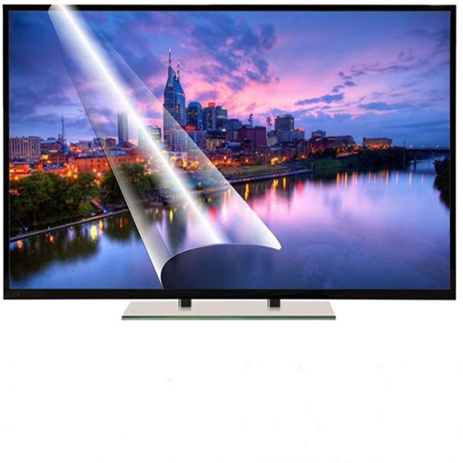 OWKAY Folia ochronna przeciw niebieskiemu światłu na ekran telewizora, 81-140 cm, duży wyświetlacz, folia ochronna do telewizora