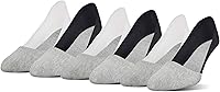 Peds Women's Smooth Edge No Show Socks Multipack - Gel Grips, Non-Slip Invisible Fit for Sneakers, Loafers & Heels (Sizes 5-10)