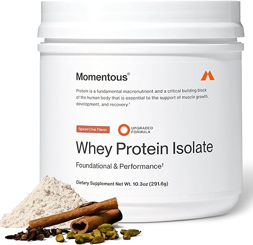 Vista 12 de Momentous Essential - Proteína de suero en polvo alimentada con pasto – 0.71 oz de proteína aislada de suero – Certificado NSF para deporte – Sin