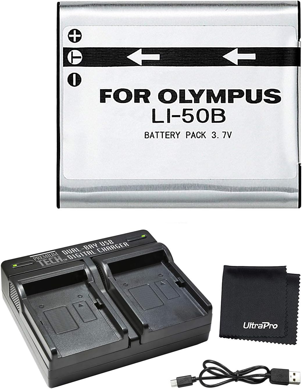 Dot.Foto LI-50B, LI-50BA, LI-50BB Premium 3.7v / 925mAh Rechargeable Battery for Olympus SP 810 Dot.Foto LI-50B, LI-50BA, LI-50BB Premium 3.7v / 925mAh Rechargeable Battery for Olympus SP 810