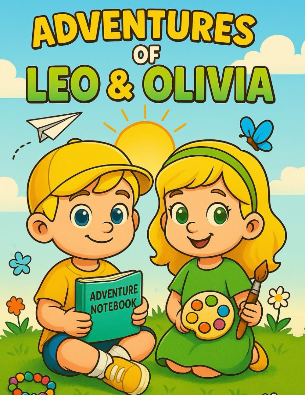 “ADVENTURES OF LEO & OLIVIA – COLORING BOOK FOR KIDS”