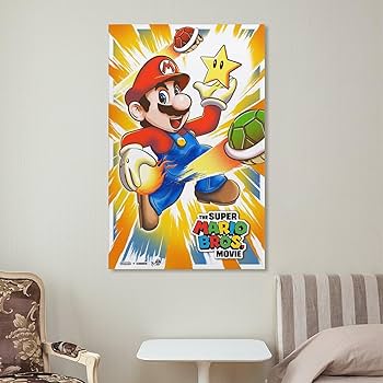 Amazon.co.jp: The Super Mario Bros映画 ポスタースーパー