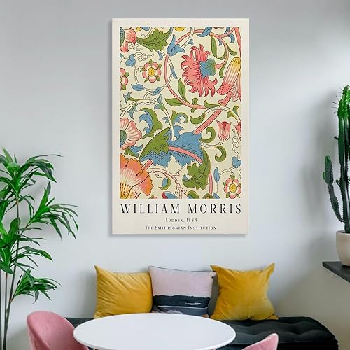Miniatura 6 de Póster de William Morris, exposición William Morris, arte de pared floral de Morris, arte de pared Art Nouveau, arte de pared, decoración de