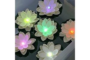 Enchanting LED Lotus Flower Lights: Illuminate Your Outdoor Oasis