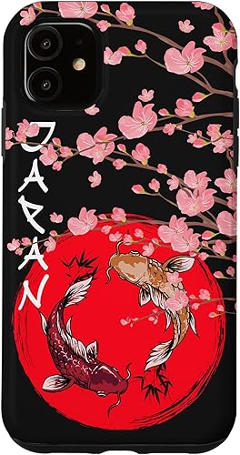 Miniatura 8 de koi Fish Ying yang,Japanese Flag Japan - Cherry Blossom Case for iPhone 17