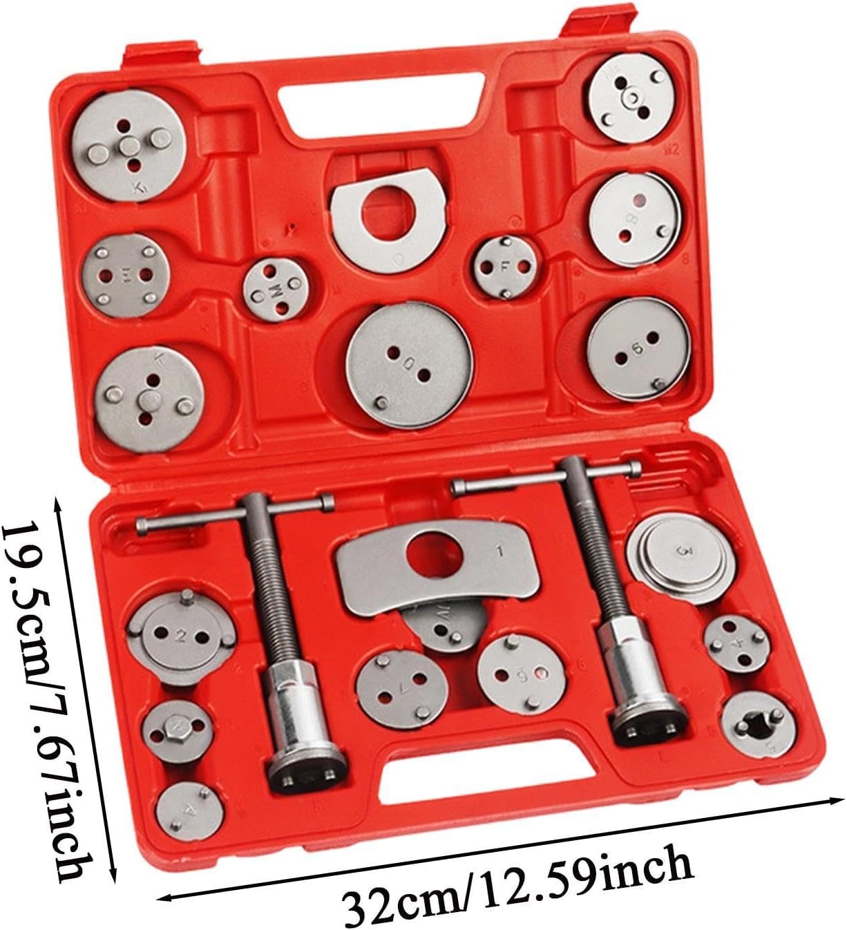 Piston Compressor Tool - Piston Disk Pad Kit - Disk Brake Tool Kit - for Automotive Mechanic Rear Service Truck Motor Bicycle Bike Repair