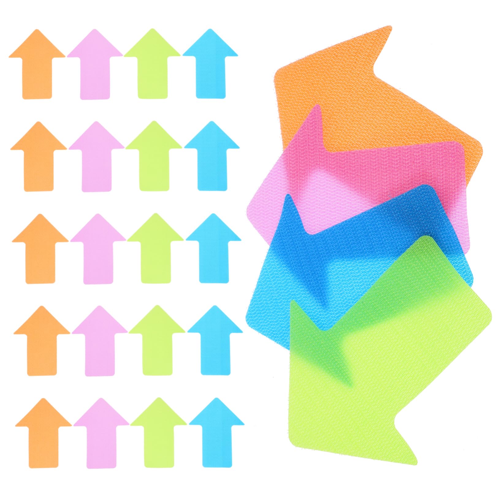 DOITOOL 24 Pack of Nylon Carpet Markers Spot Markers for Classroom Sports Training Sturdy Easy to Use