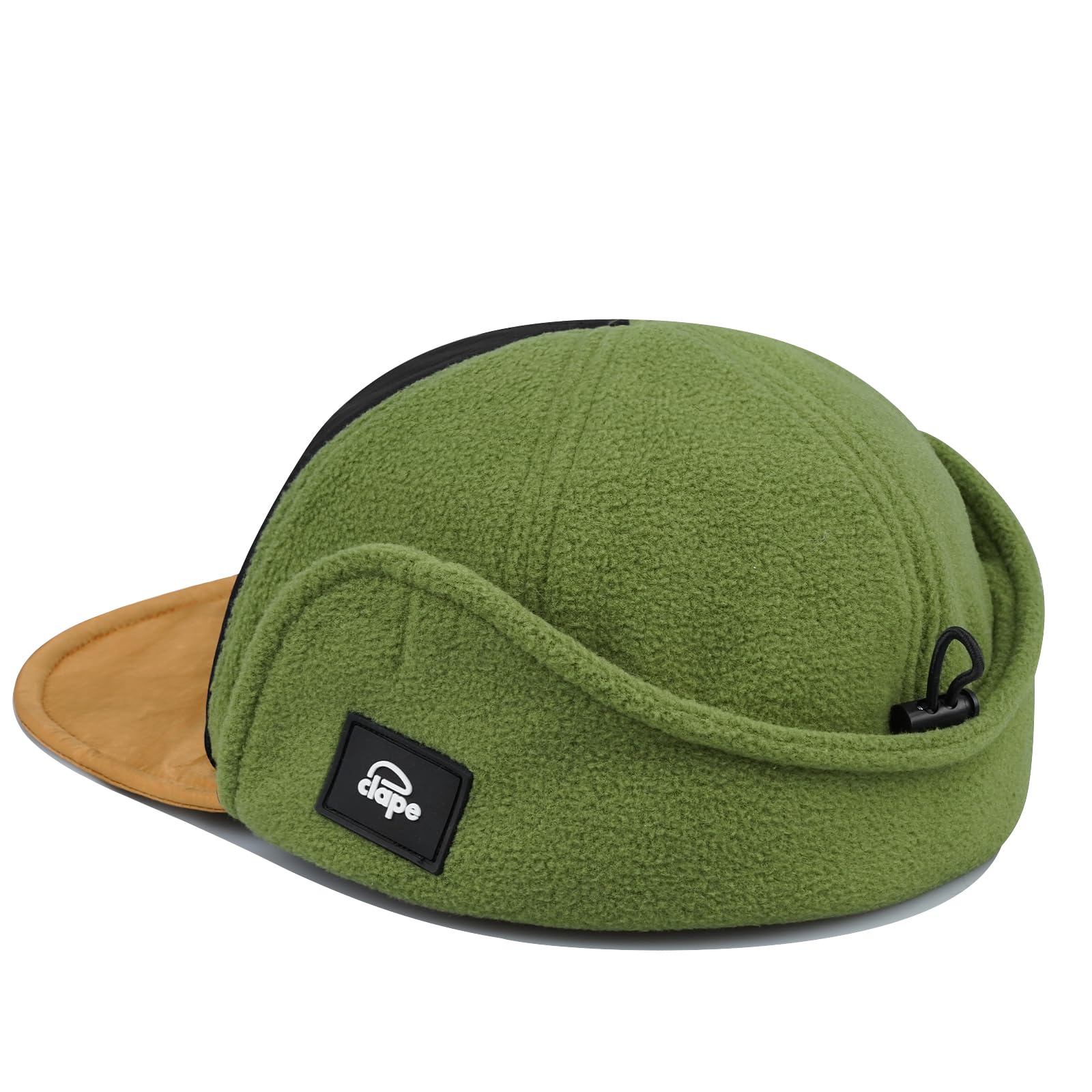 Cappellino da baseball invernale con paraorecchie, berretto di lana caldo uomo, visiera pieghevole, cappellino camionista