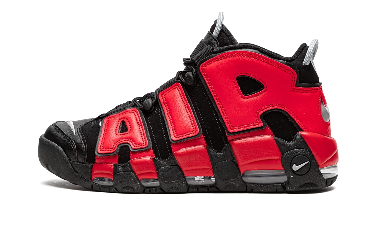nike uptempo noir et rouge