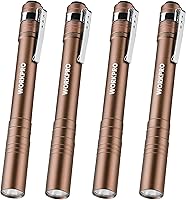 Vista 10 de WORKPRO Luz de bolígrafo LED, Linternas de bolígrafo de aluminio, Linterna de bolsillo con clip para inspección, emergencia, uso diario, 2