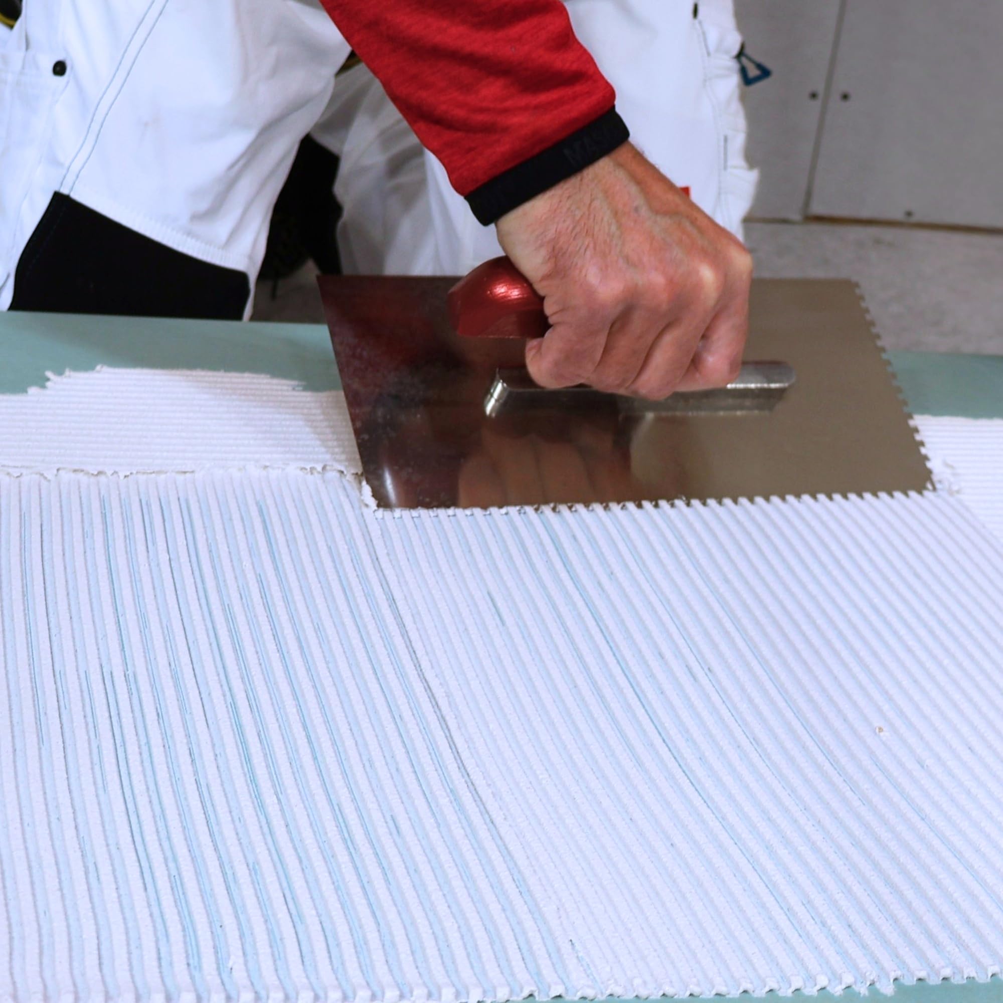 13 adesivi per polistirolo da 25 kg + spatola dentata da 4 mm, colla in sughero, colla a dispersione per elementi decorativi e polistirolo, set RM13