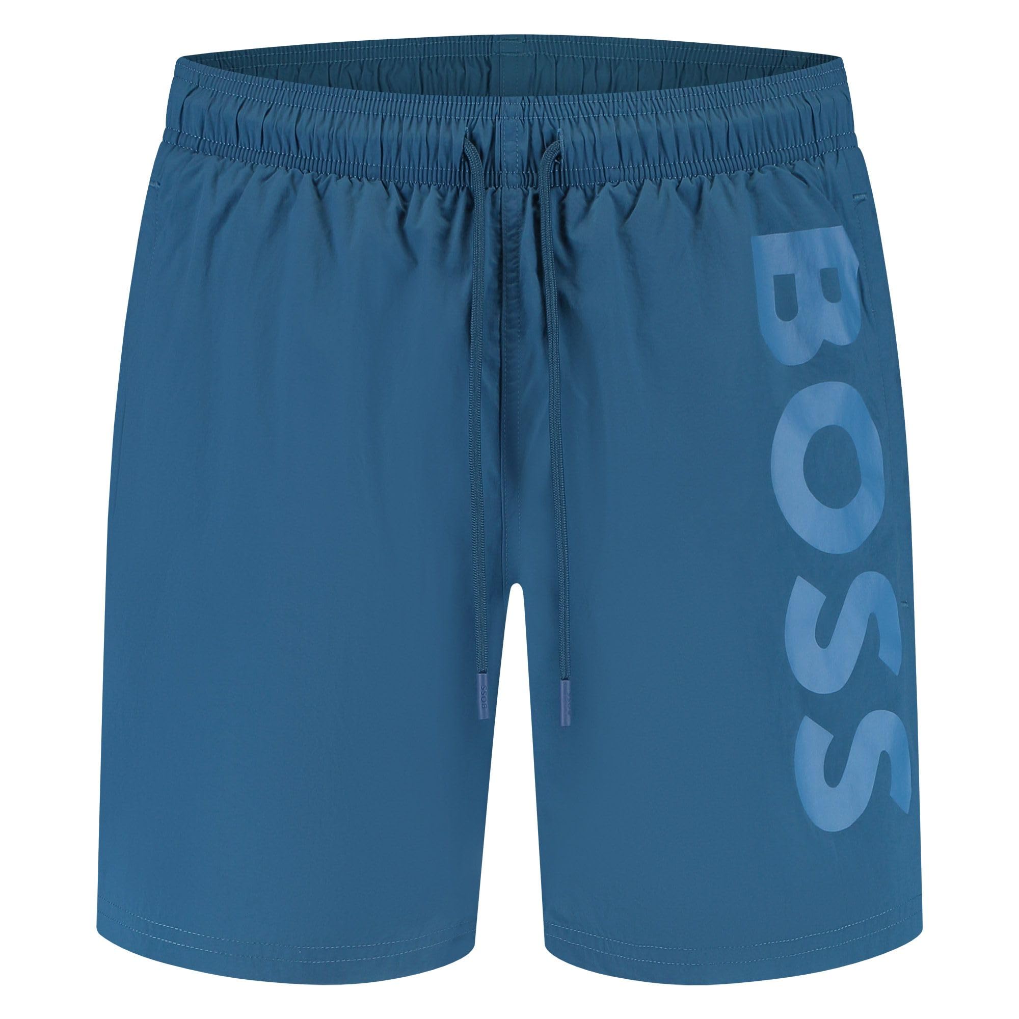BOSS Octopus Men's Swimming Trunks Swimwear, Open Blue 462, XXL