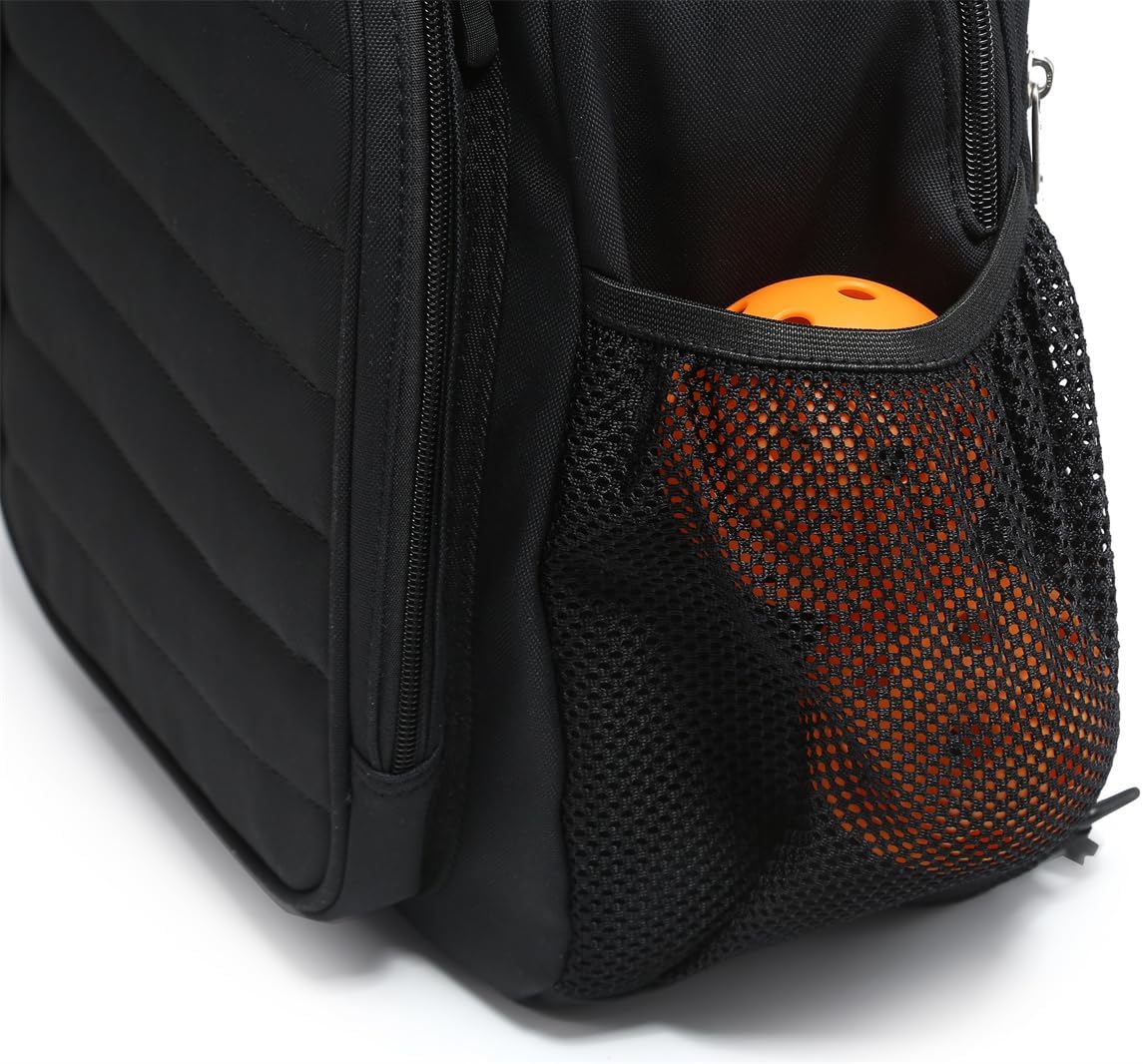 RAINBOW SMILE Sling Bag Crossbody Backpack for Pickleball Paddle Tennis Racketball Travel for Men and Women, with Ice Bag 2PS