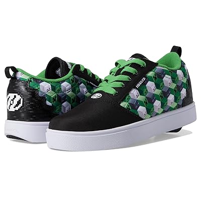 Heelys Minecraft Pro 20 Boys Shoes Black/Green/White