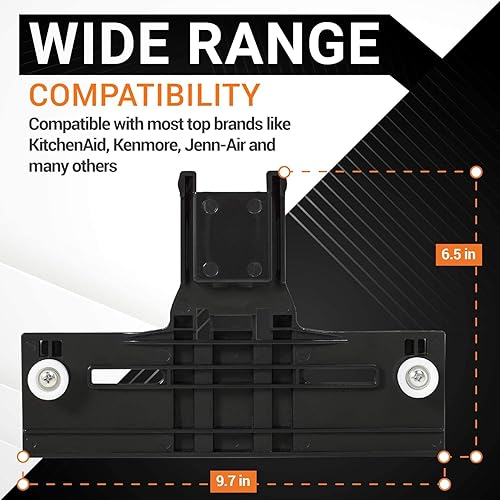 Miniatura 2 de BlueStars W10350376 & W10195839 & W10195840 - Kit de ajustador de estante superior y ajustador de estante para lavavajillas Whirlpool Kenmore