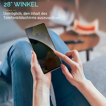 Pack of 2 Privacy Screen Full Screen for Samsung Galaxy A51