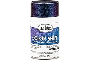 Testors Color Shift Aerosols Enamel Purple Sunrise, 3 oz.