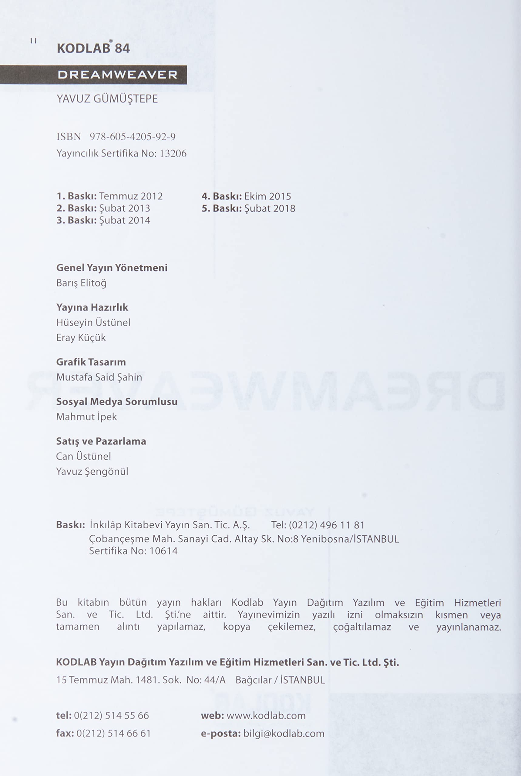 Yeni Nesil WEB Tasarım Seti (7 Kitap) (Kapak Değişebilir)