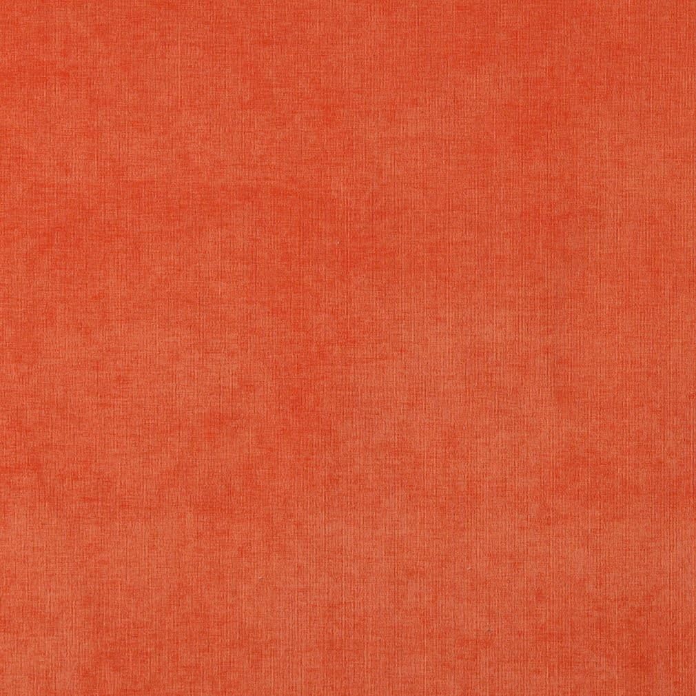 D238 Orange Solid Woven Velvet Contemporary Upholstery Fabric by The Yard from Microtex