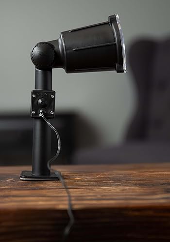 Miniatura 3 de Kurt Adler Proyector de señal de murciélago Batman de 14 pulgadas, color negro