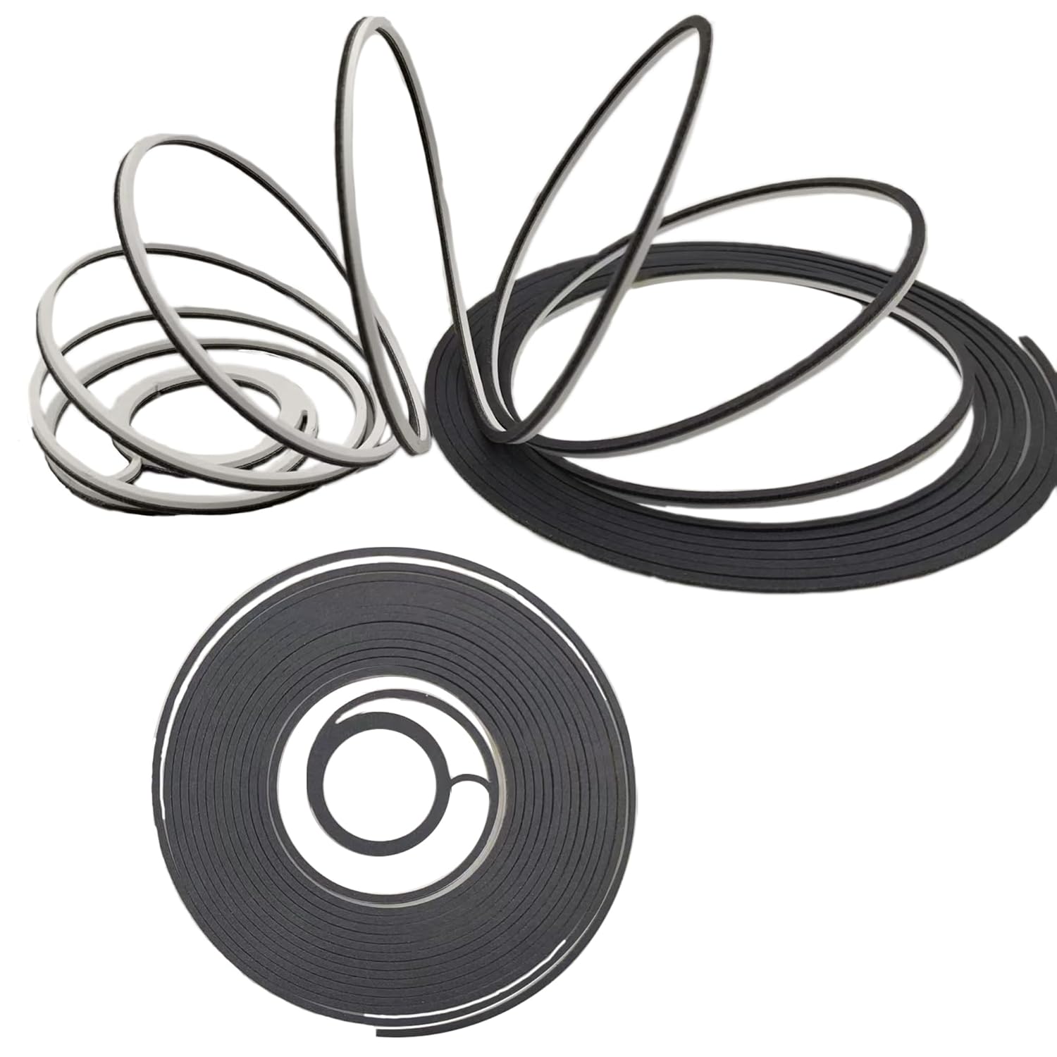 Tip Seal Kit Service Substitute for Edwards ESDP 15, PTFE, Alternative Solution for Dry Scroll Vacuum Pump Maintenance and Repair in Labs and Institutes, Scientific R&D Center. Black, One Set (2 Pcs)