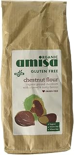 Amisa Organic Gluten Free Chestnut Flour 350g - Pack of 6