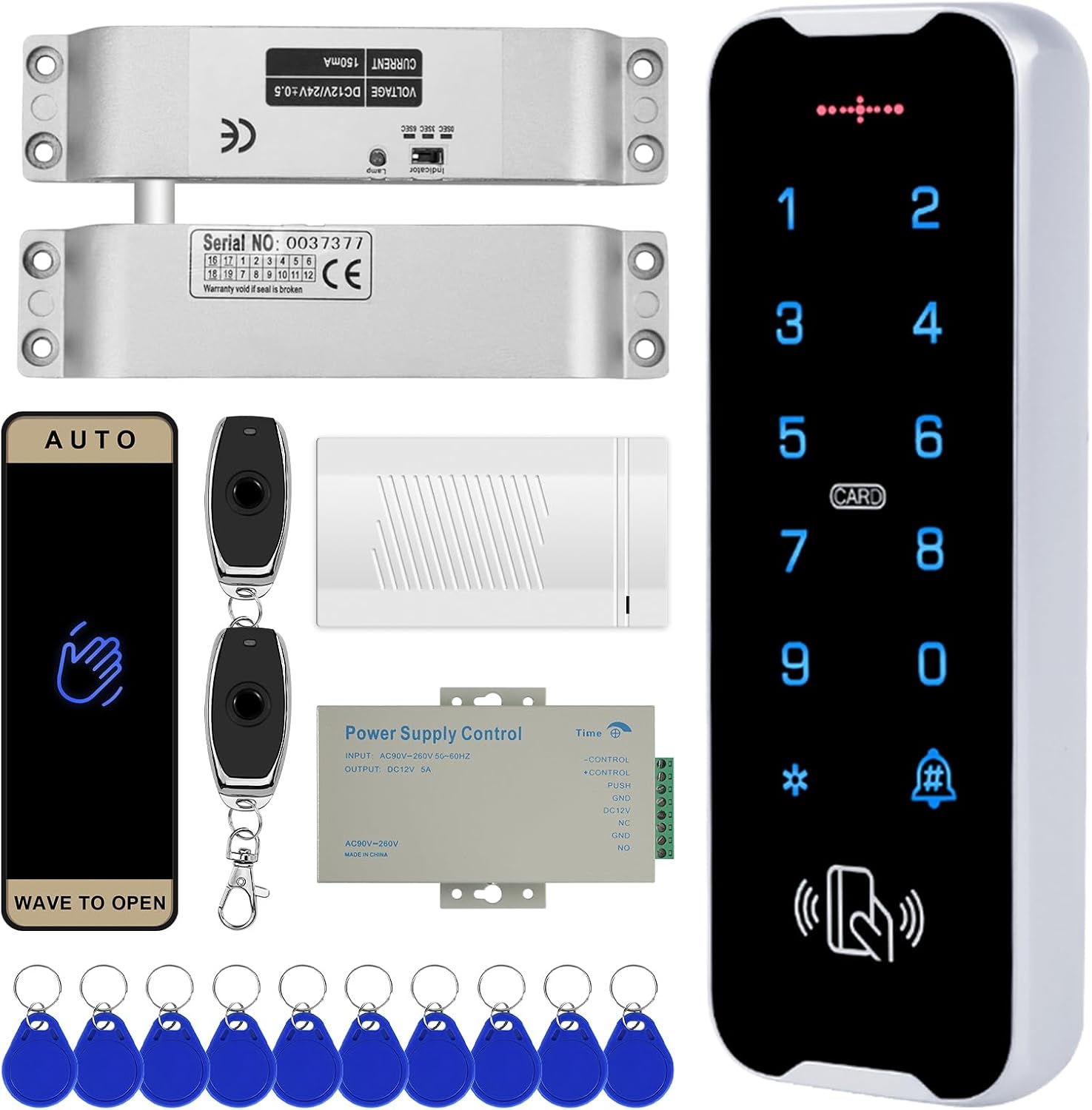 Outdoor waterproof access control...