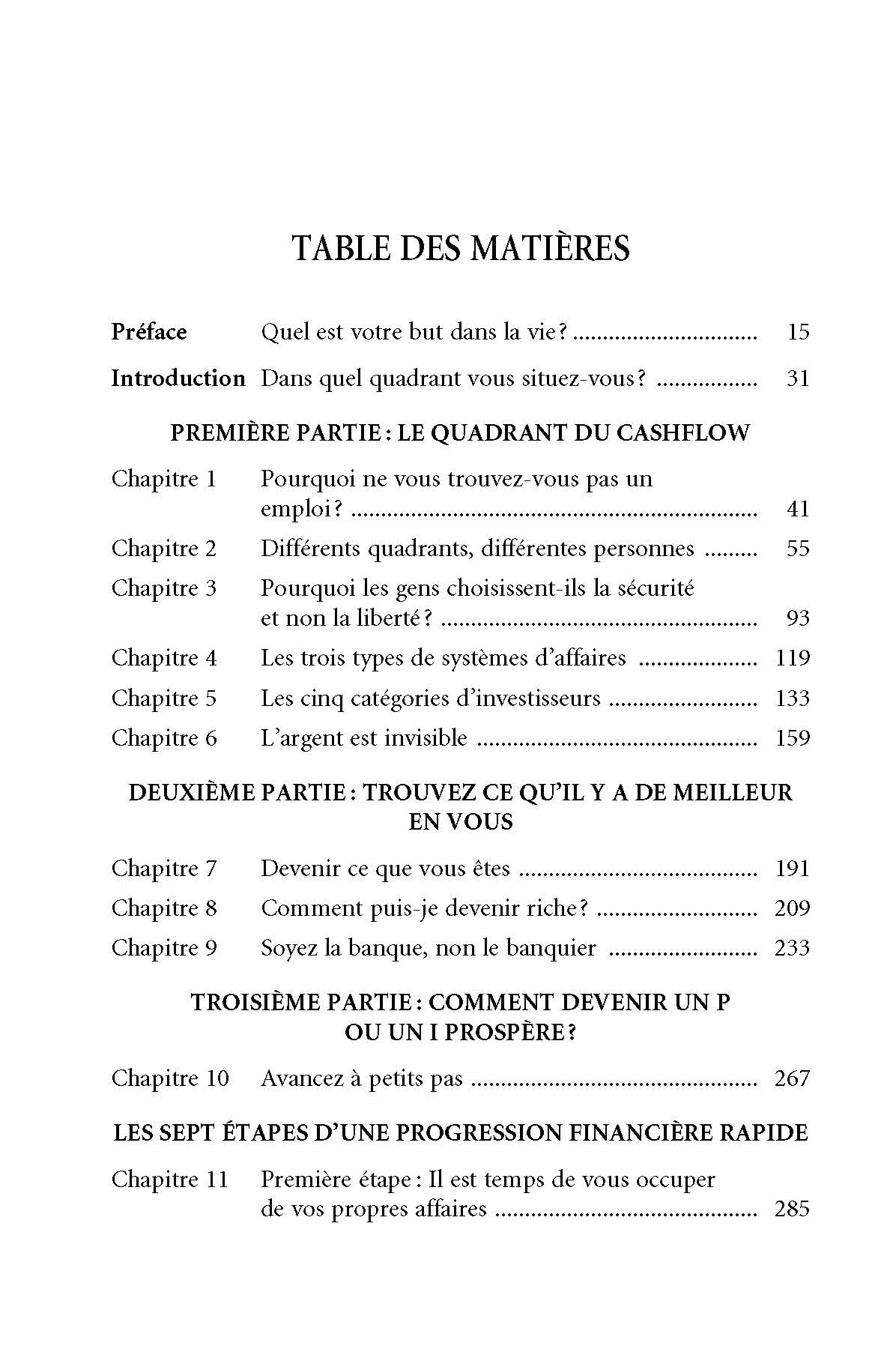 Le quadrant du cashflow (Nouvelle édition ): Le quadrant du cashflow pour atteindre votre liberté financière
