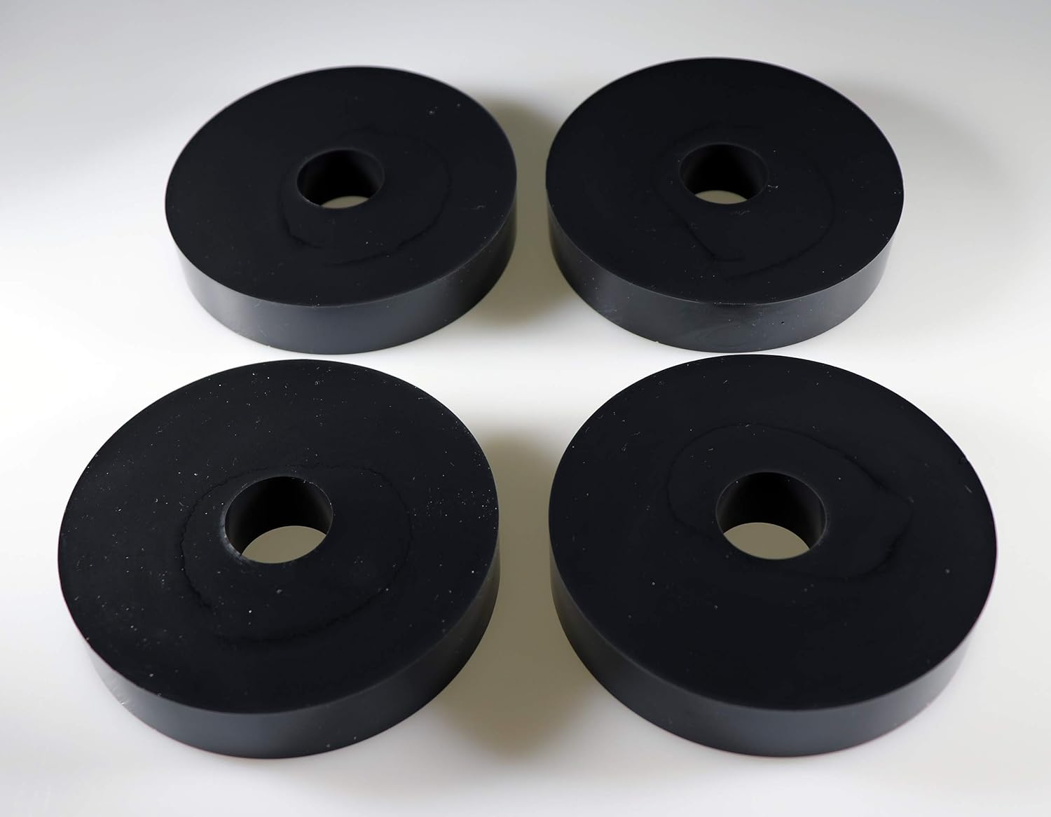 Sorbothane Premium Vibration Isolation Washer (4" OD x 1" ID x 0.75" Thick, 50