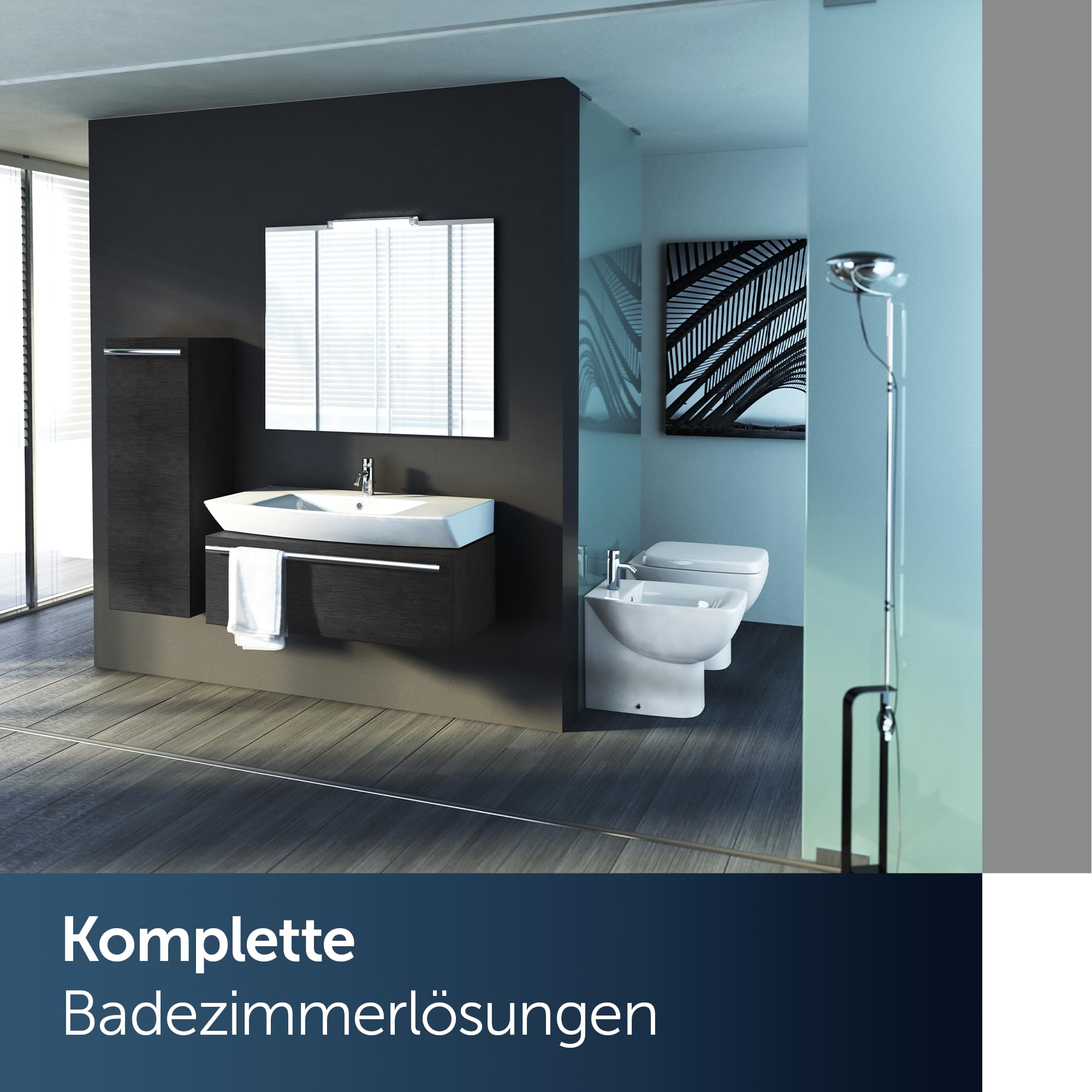 Ideal Standard Cantica WC-Sitz Wrapover, eckig – Weiß (Alpin) | WC-Sitz aus langlebigen Material hergestellt, T629901