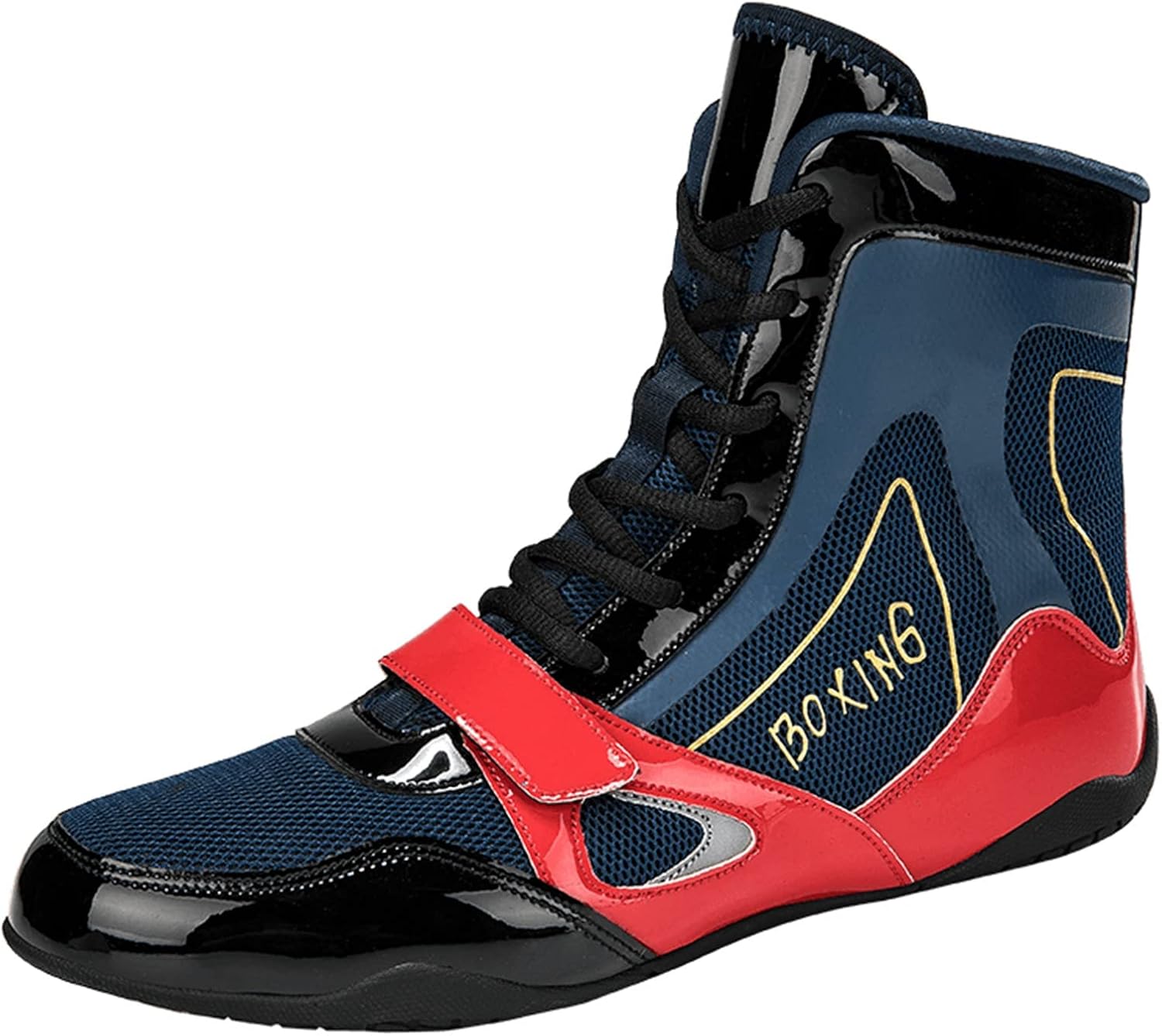 Men's Wrestling Shoes Lightweight Fighting Shoes for Men Comfortable Boxing Sneakers Casual Bodybuilding Trainers