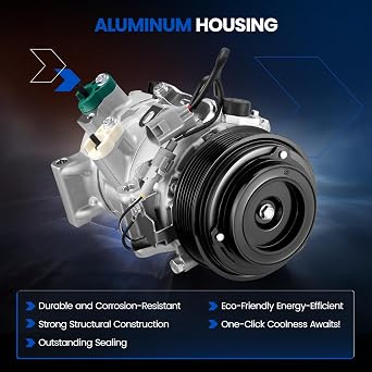 639852 エアコン A/c コンプレッサー クラッチ付き トヨタ アバロン 2008-2012 カムリ 2007-2011 セダン V6 3.5l ガス対応
