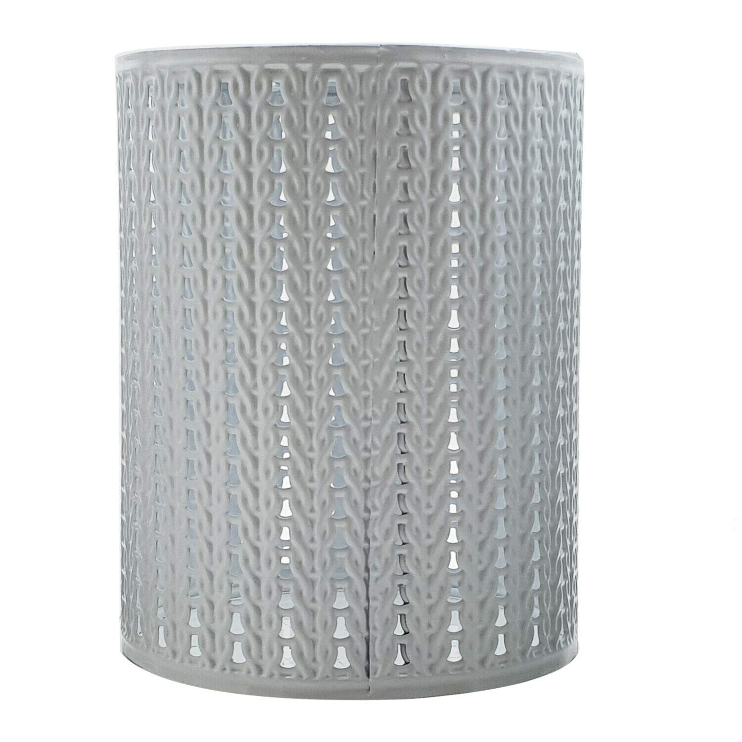 Vintage Cage Metal Lamp Shade - Industrial Metal Cage Light DIY Ceiling Pendant Lights for Dining Room Bedroom Loft Hallway (1, White 3) — image 1