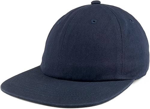 Trendy Apparel Shop - Gorra de ajuste plano sin estructurar