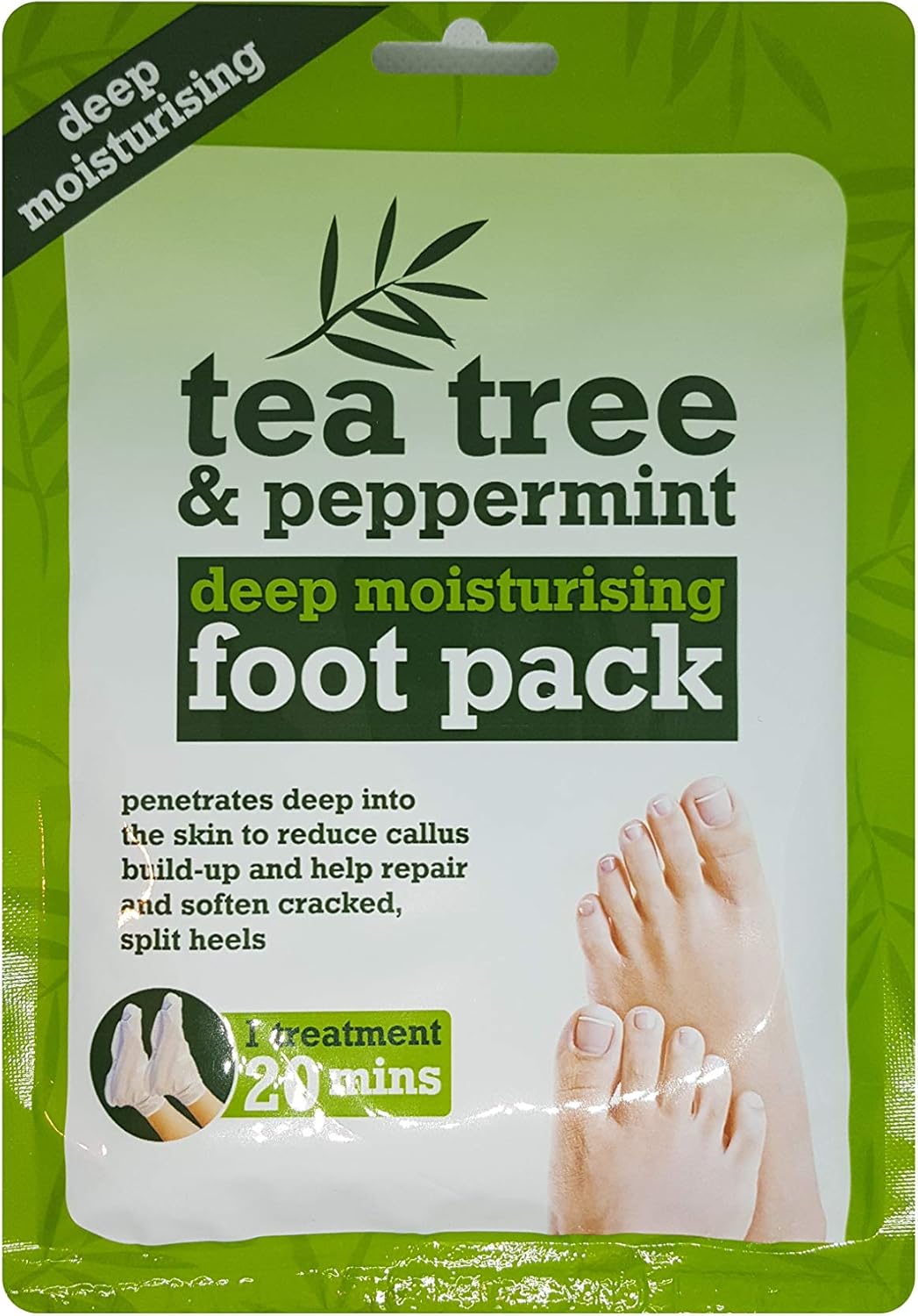 Tea Tree & Pepermunt Hydraterende Foot Pack